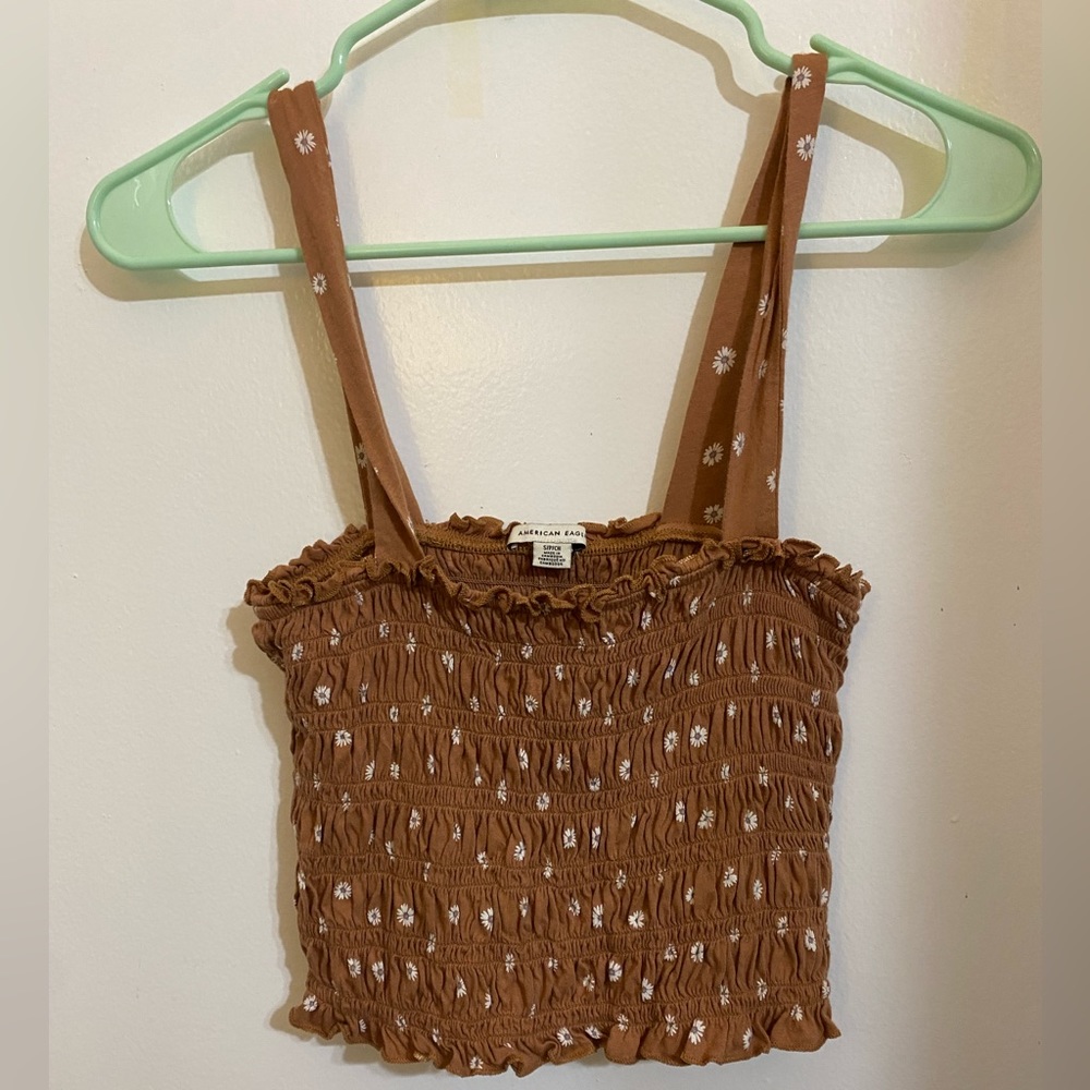 American Eagle Brown Tank Top (size small)